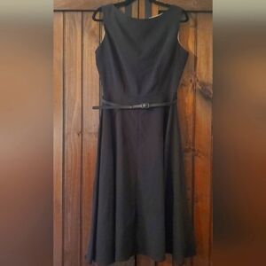 Betty Paige by Tatyana Black Circle Skirt Dress Size L